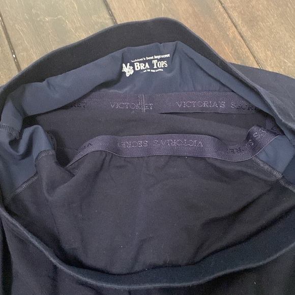 Victoria Secret strapless tank with built in bra- size L - Picture 6 of 6